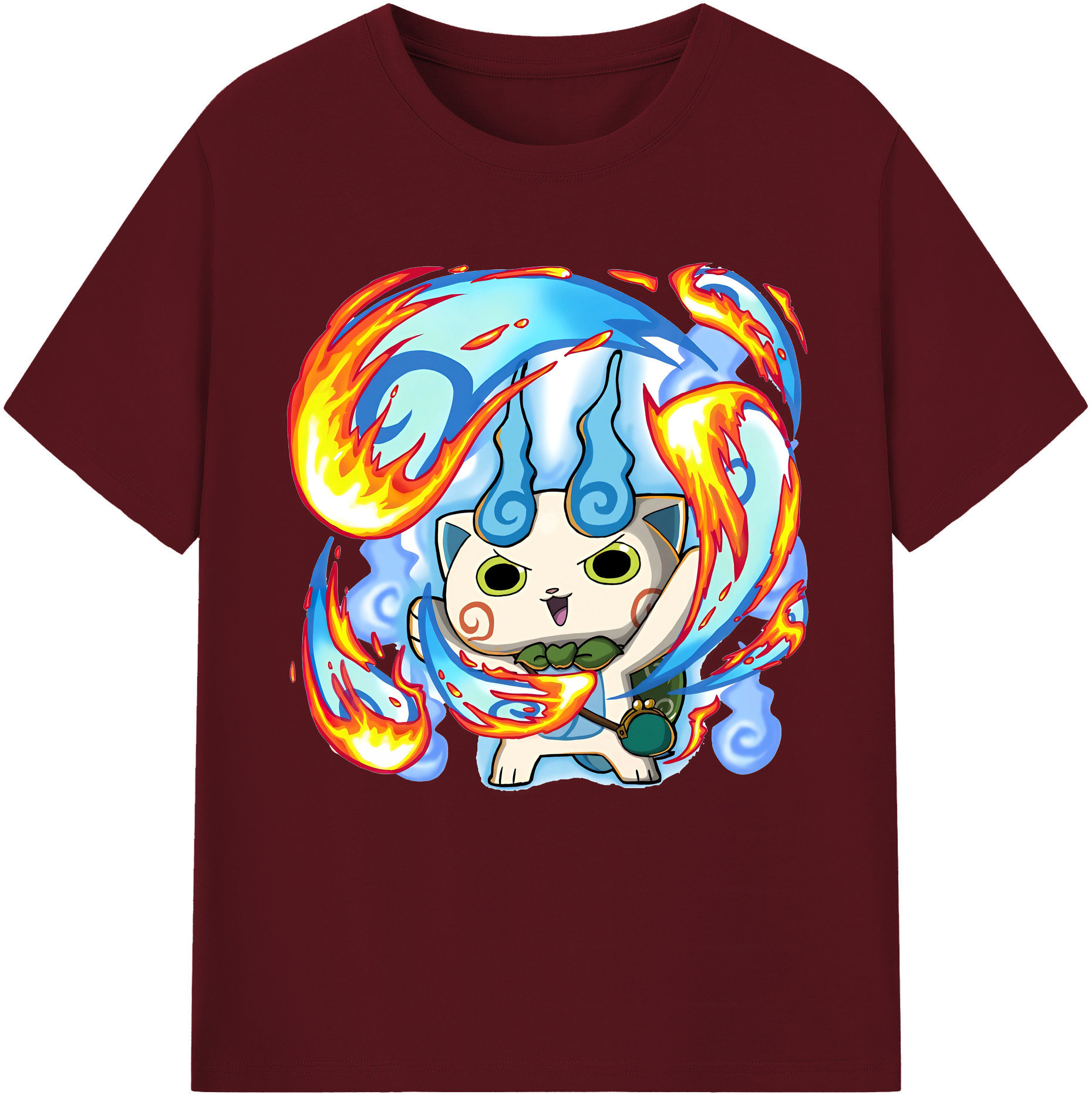 （画像用） 妖怪ウォッチ Yo-kai Watch 綿100％半袖Tシャツ（フロントプリント）